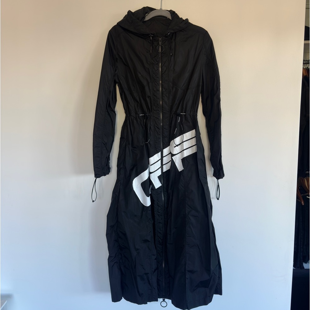 OFF-WHITE long rain jacket